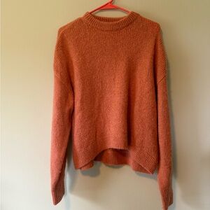 stockholm atelier & other stories coral mohair sweater